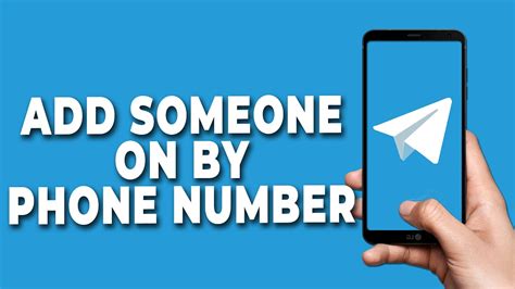 how to add someone on telegram group by phone number