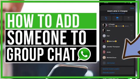 how to add someone to a group on iphone