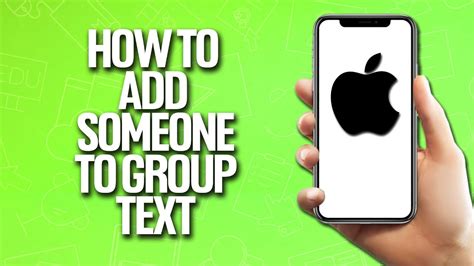 How To Add Someone To A Text In Iphone