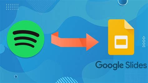 how to add spotify music to google slides