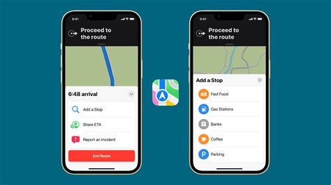 how to add stop in apple maps