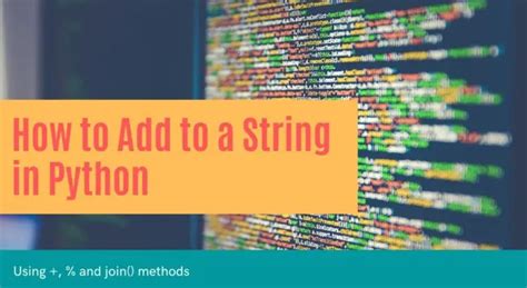 how to add string in python