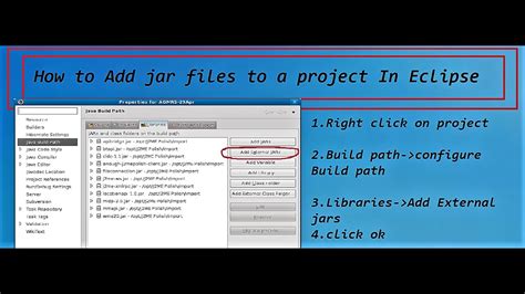 How To Add Struts Jar Files In Eclipse