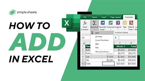 Add Stuff in Excel
