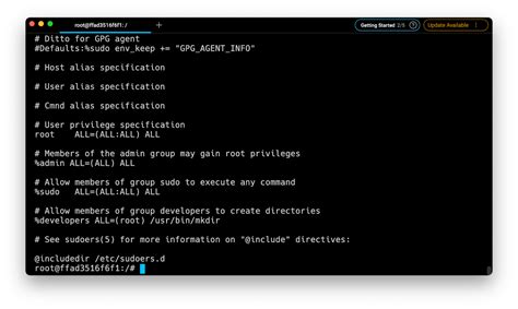 how to add sudoers in ubuntu