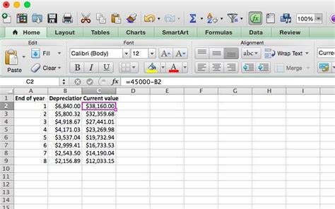 how to add tax value in excel