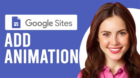 how to add text animation in google sites