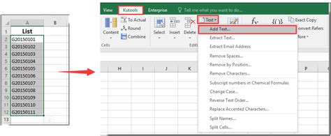 how to add text file in excel sheet
