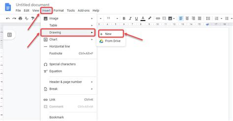 how to add text to image google docs