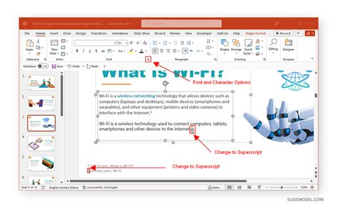 how to add text to multiple slides in powerpoint