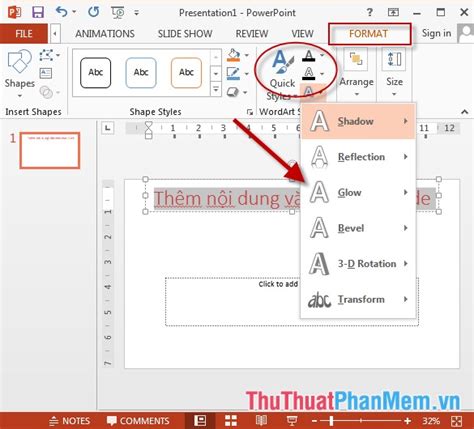 how to add text to powerpoint slides