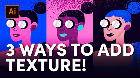 how to add texture pattern in illustrator