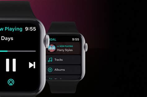 how to add tidal to apple watch