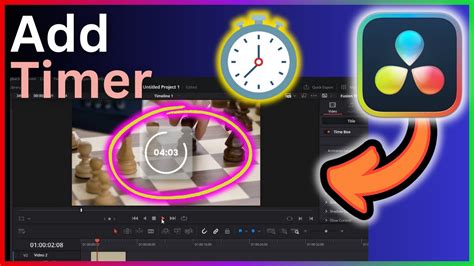 How To Add Timer Davinci Resolve