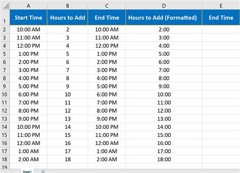 How To Add Timer In Excel