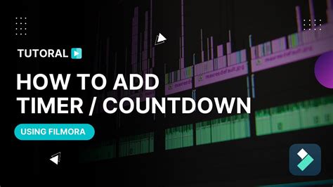 How To Add Timer In Filmora