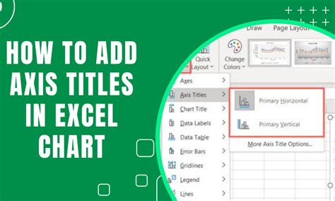how to add titles in excel chart