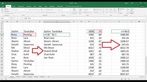 how to add two words in one cell in excel