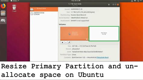 How To Add Unallocated Space To Linux Partition