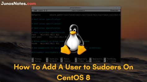 how to add user to sudoers centos