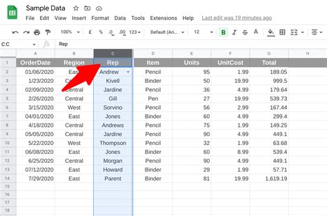 how to add values in google sheets column
