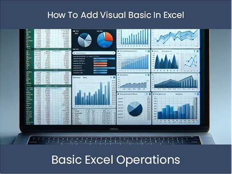 how to add visual basic in excel