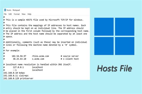 How To Add Windows Host File