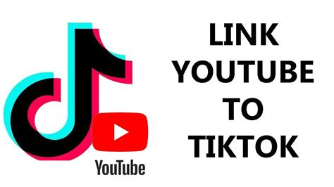 how to add youtube link to tik tok account