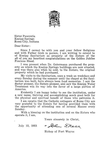 how to address a bishop in a formal letter