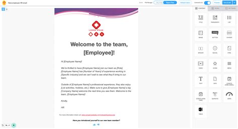 how to address hr manager in email