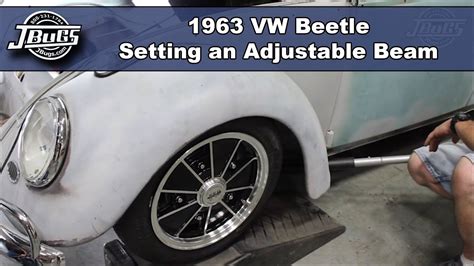 How To Adjust Adjustable Front Beam Vw