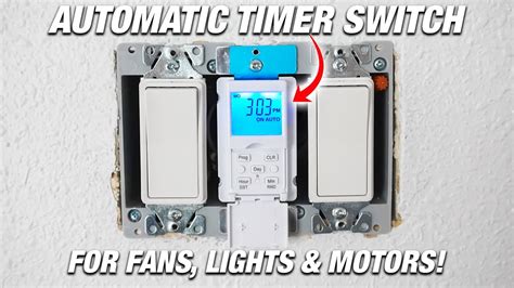 how to adjust automatic light timer