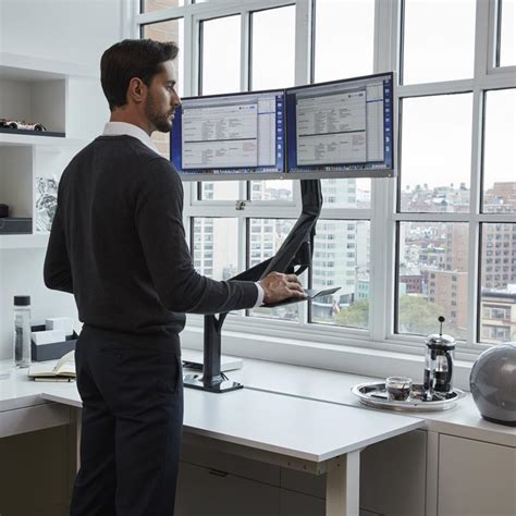 How To Adjust Monitor Height On Humanscale Quickstand