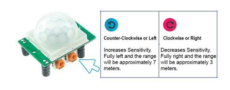 how to adjust motion sensor sensitivity