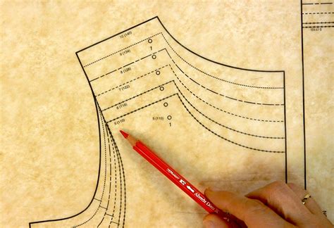 how to adjust pattern size
