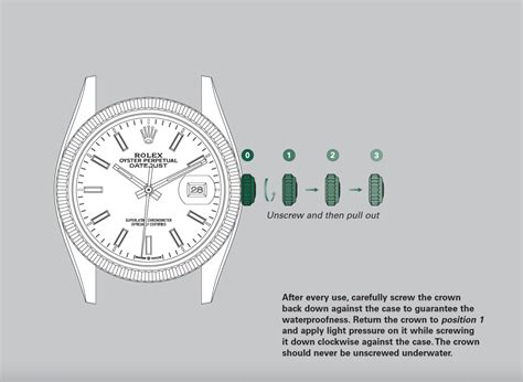 how to adjust time rolex