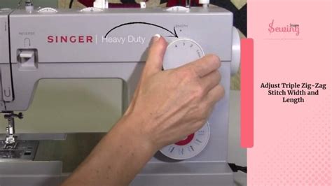 How To Adjust Zig Zag Stitch