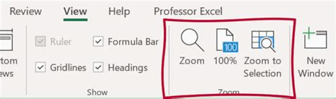 How To Adjust Zoom Factor In Excel 2013