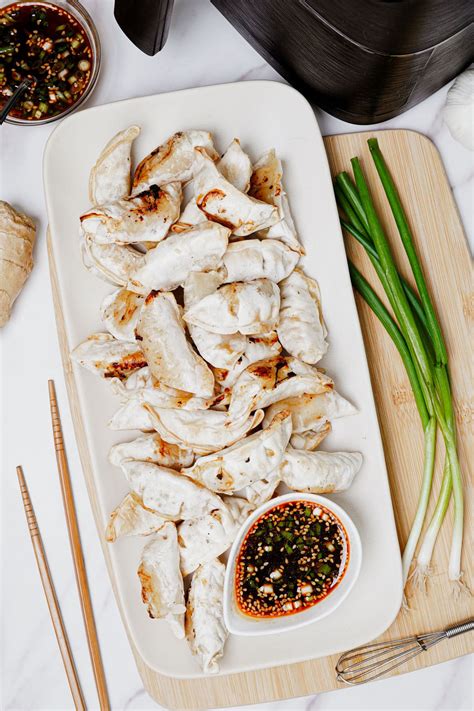 How To Air Fry Chicken Gyoza Potstickers