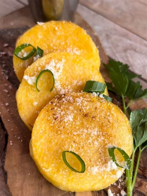 how to air fry polenta