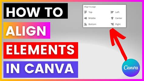 How To Align Elements In Canva