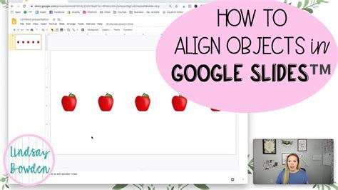 How To Align Shapes In Google Slides