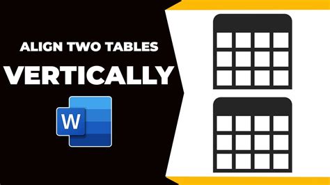 How To Align Table Vertically In Word