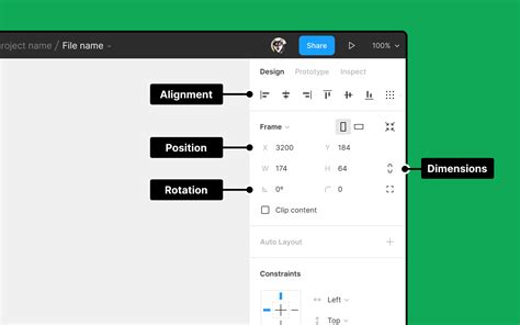 how to align text in figma