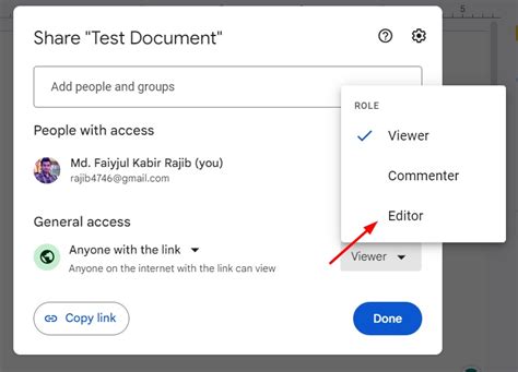 how to allow anonymous edits on google docs