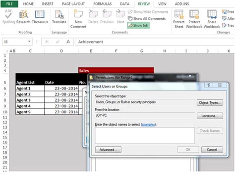 how to allow changes in excel by multiple users