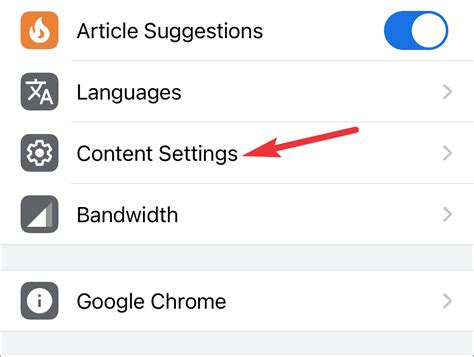 how to allow pop ups on chrome app iphone