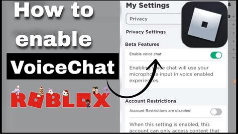 how to allow voice chat on roblox mobile