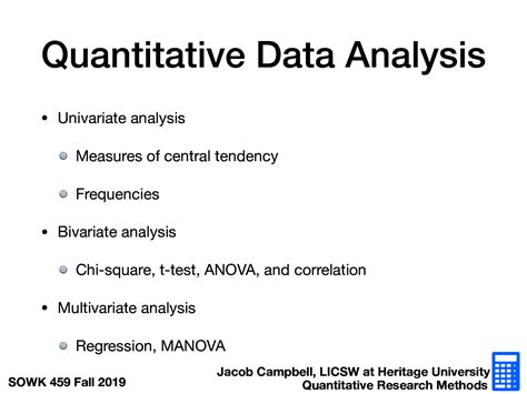 how to analysis data in quantitative research