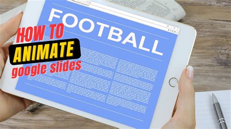 how to animate google slides on ipad